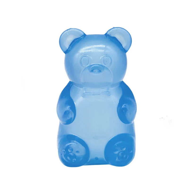 Cute Bear Squishy Toy | Soft TPR Stress Relief Fidget Cube